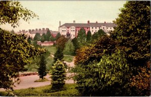 Liandrindod Wells Views Rock Park Divided Back Postcard Unposted Unused Vintage 