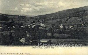 Catskills - Hensonville, New York NY  