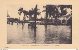 DAHOMEY , Inondations du COTONOU [Flood] . 1925 : Un Carrefour