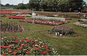 Chrome GARDENS SCENE Shenandoah Iowa IA AH8848