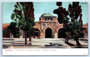 JERUSALEM Askamoschee Mosque el-Aksa ISRAEL Postcard
