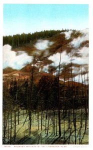 Yellowstone National Park, J.E. Haynes , Roaring Mountain