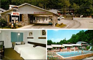 Tennessee Gatlinburg Rainbow Motel Multi View