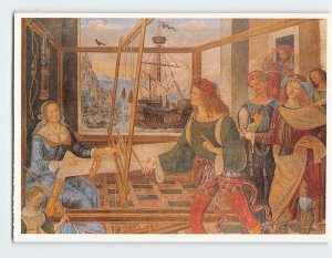 Postcard Scenes from the Odyssey By Pintoricchio, The National Gallery, England