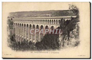 Postcard Old Roquefavour Aqueduct