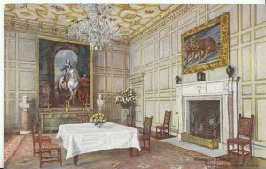 Warwickshire Postcard - Warwick Castle - The State Dining Room  ZZ1276