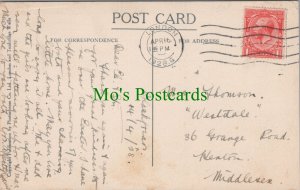 Genealogy Postcard - Thomson, 36 Grange Road, Kenton, Middlesex GL622