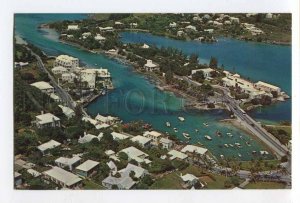 287007 BERMUDA Flatts Inlet Vintage postcard