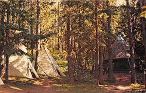 Coeur d'Alene Idaho Camp Fire Girls Camp Sweyolakan Vintage Postcard J73609