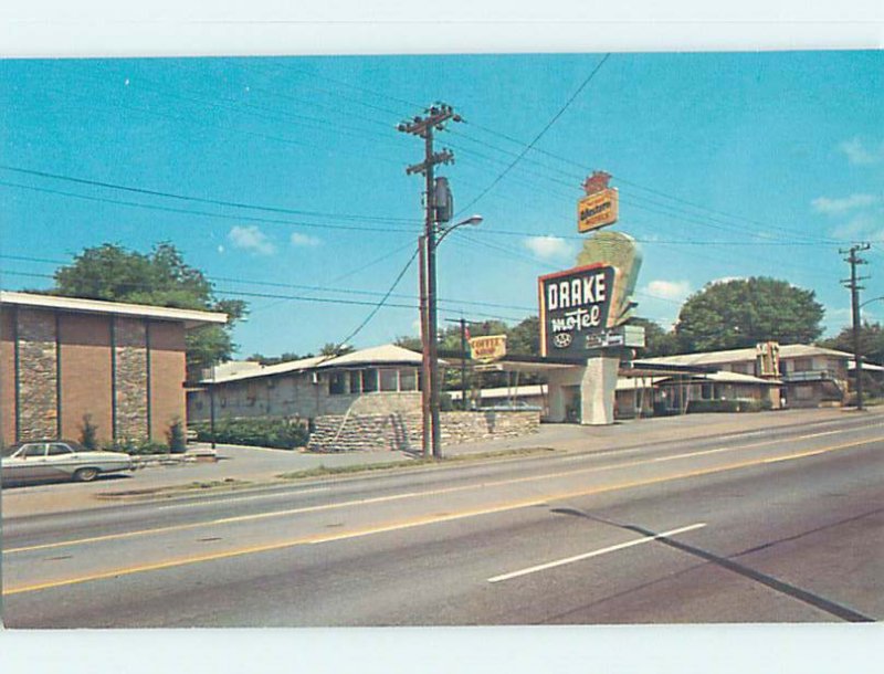 Pre-1980 MOTEL SCENE Nashville Tennessee TN AD9225