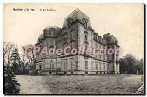 Old Postcard Montfort Rotrou Le Chateau