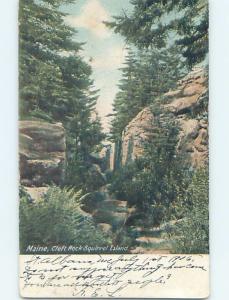 Pre-1907 NATURE SCENE Squirrel Island In Southport - Near Boothbay ME A1729