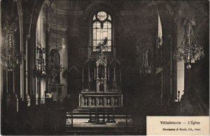 CPA VILLEBLEVIN L'Eglise (49210)