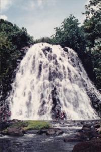 Micronesia Pohnpei Beautiful Waterfall