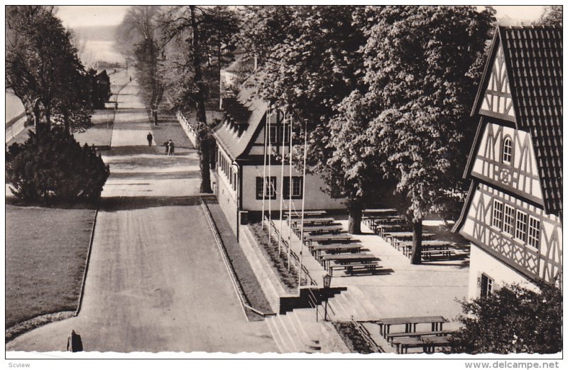 KOBLENZ , Germany , 30-50s ; Weindorf mit Rheinanlagen