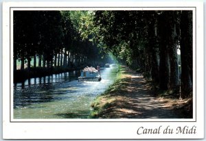 Postcard - Canal du Midi - France