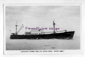 pf4616 - Assoc Humber Lines Coaster - Whitby Abbey , built 1954 - postcard