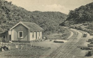 brazil, BANHADO, Estrada de Ferro Curitiba Paranaguá, Railway Station (1910s)