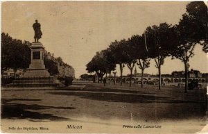 CPA MACON - Promenade LAMARTINE (386583)