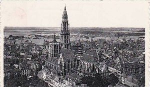 Belgium Antwerpen Anvers Cathedrale et Coude d'Austruweel 1965 Photo