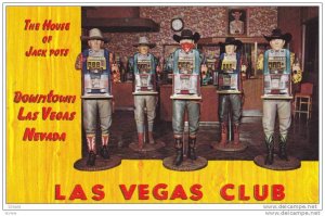 The House Of Jack Pots, Downtown Las Vegas, Nevada, 1940-1960s Slot machines