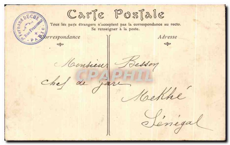 Old Postcard The Paris Musee De Cluny