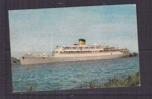 MS ORANJE, NEDERLAND LINE, 1962 ppc., used.