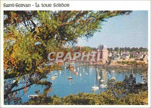 Old Postcard Saint Servan the Solior tower