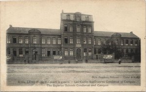 CPA LENS-avant la guerre-Les Ecoles Supérieures Condorcet et Campon (44181)