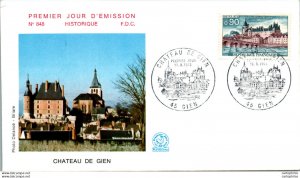 FDC France Château de Gien 19073