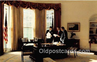  Chief of Staff Postcard Oval Office