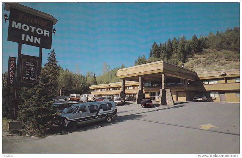 Fireside Motor Inn , CASTLEGAR , B.C. , Canada , 50-60s