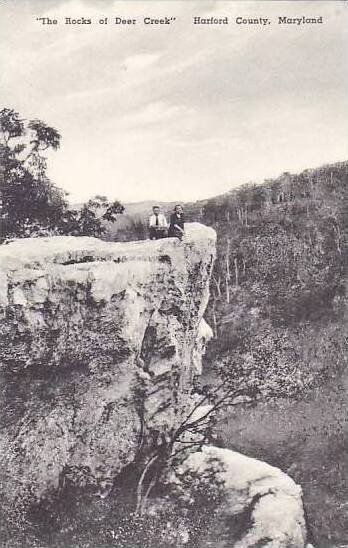 Maryland Harford County Rocks Of Deer Creek Albertype