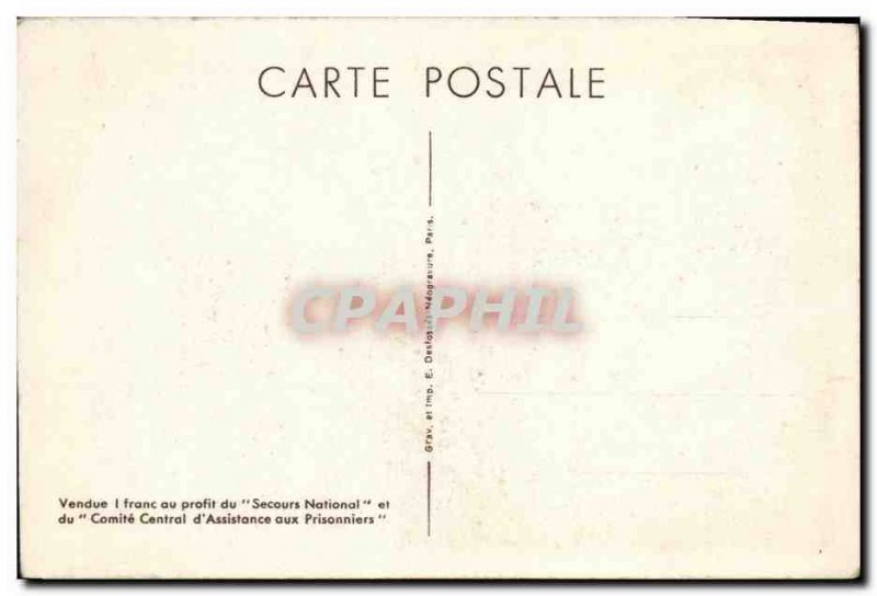 Old Postcard Marechal Petain