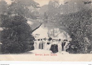 BUXTON, Derbyshire, England, 1903 ; Waterfall