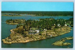 Britt Ontario Canada Postcard Duquesne Hunting & Fishing Club c1960's