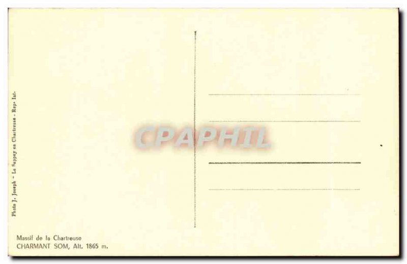 Chartreuse - Old Postcard