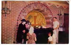 Saint Josephs Basilica Coffin, Mount Royal, Montreal, Quebec, Used 1957