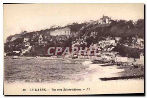 Postcard View towards Old Havre Sainte Adresse