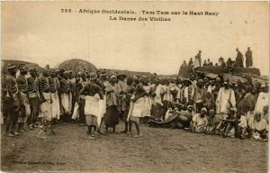 CPA AK Fortier 255 Tam Tam sur Haut Bany La Dane des Vieilles SENEGAL (812228)