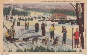 WAUSAU , Wisconsin , 1930-40s : Rib Mountain , Skiing