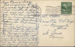 Sturgeon Bay WI Naval Ship 5C432 Linen Postcard