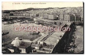 Postcard Old ALGIERS view Gnrale admiralty
