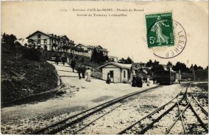 CPA AK Plateau du REVARD Env. AIX-les-BAINS Arrivee du TRAM VAPEUR (977410)