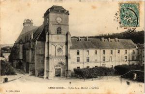 CPA Saint-Mihiel - Église Saint-Michel et Collége (240706)