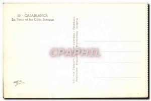 Postcard Modern Casablanca Post and Package Shipping