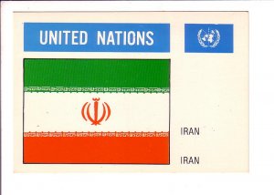 Iran, Flag, United Nations