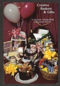 OH Creative Baskets & Gifts CINCINNATI OHIO Ad Postcard