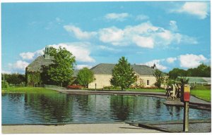 US unused. Kingwood Center, Pond and Exhibit Buildings.  Mansfield, Ohio.  Nice.