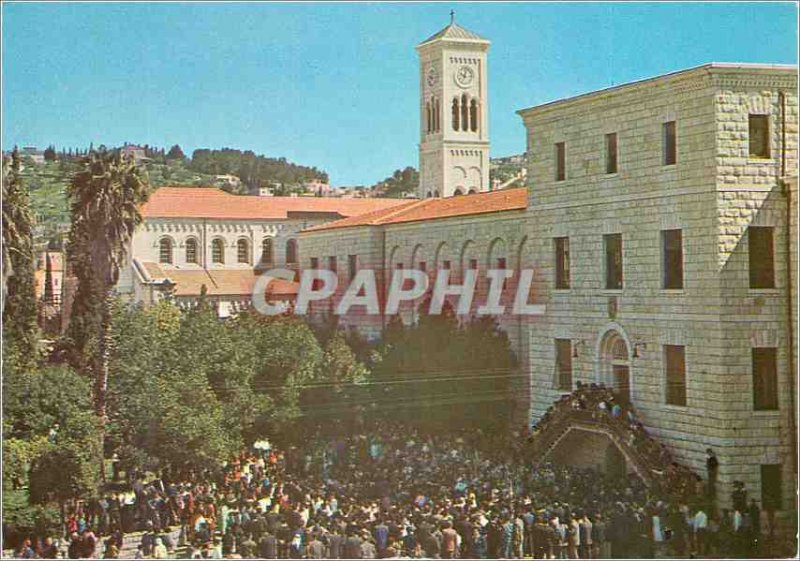 'Postcard Modern Nazareth Palm Sunday Celebration at St Joseph''s Church'